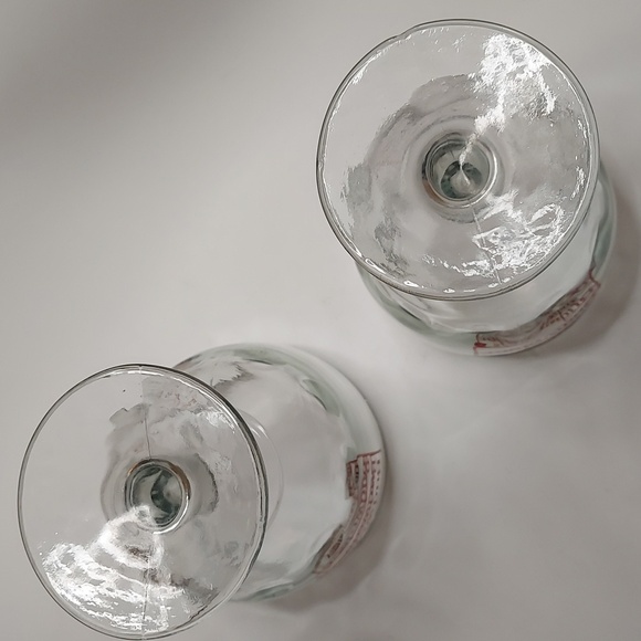 Set of 2 Budweiser thumbprint glasses, GUC - Picture 5 of 6